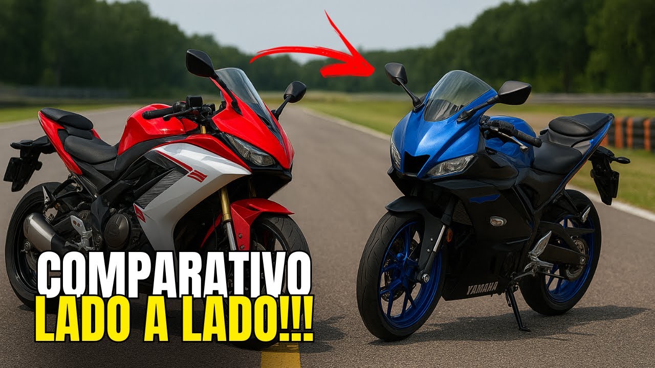 Yamaha R15 x Shineray SBM 250s | Comparativo Completo das Esportivas de Entrada!!!