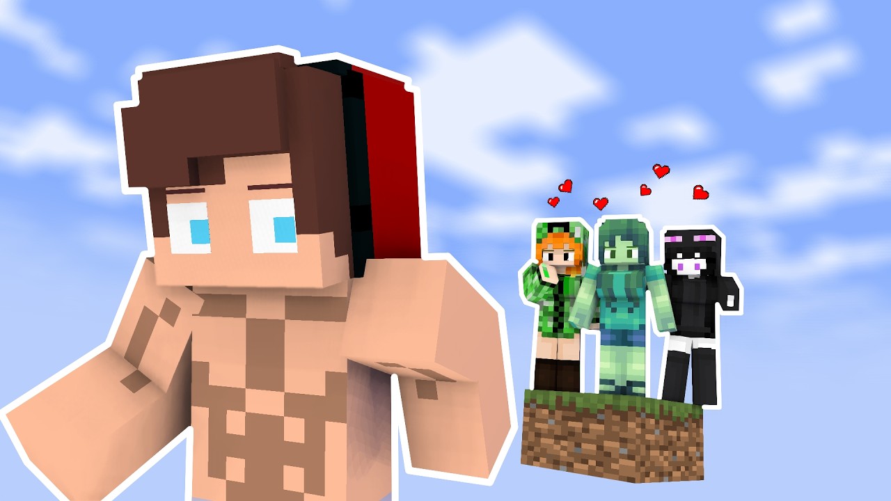 JJ was left alone with the Hot MOB Girls in a ONE BLOCK world