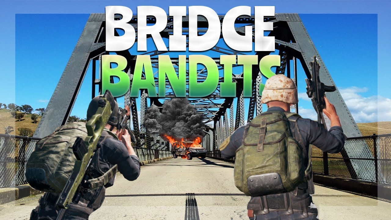 BRIDGE BANDITS! (Battlegrounds) | rhinoCRUNCH