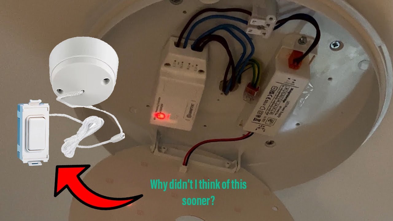 Horrid pull cord finally gets deleted. Wireless switching made easy. Cjrelectrical