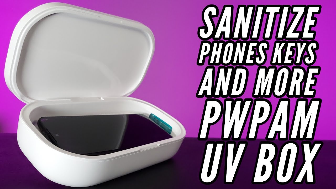Sterilize Your Phone Then Charge It Wirelessly PWPAM Mobile Phone Sterilizing Box TodayIFeelLike