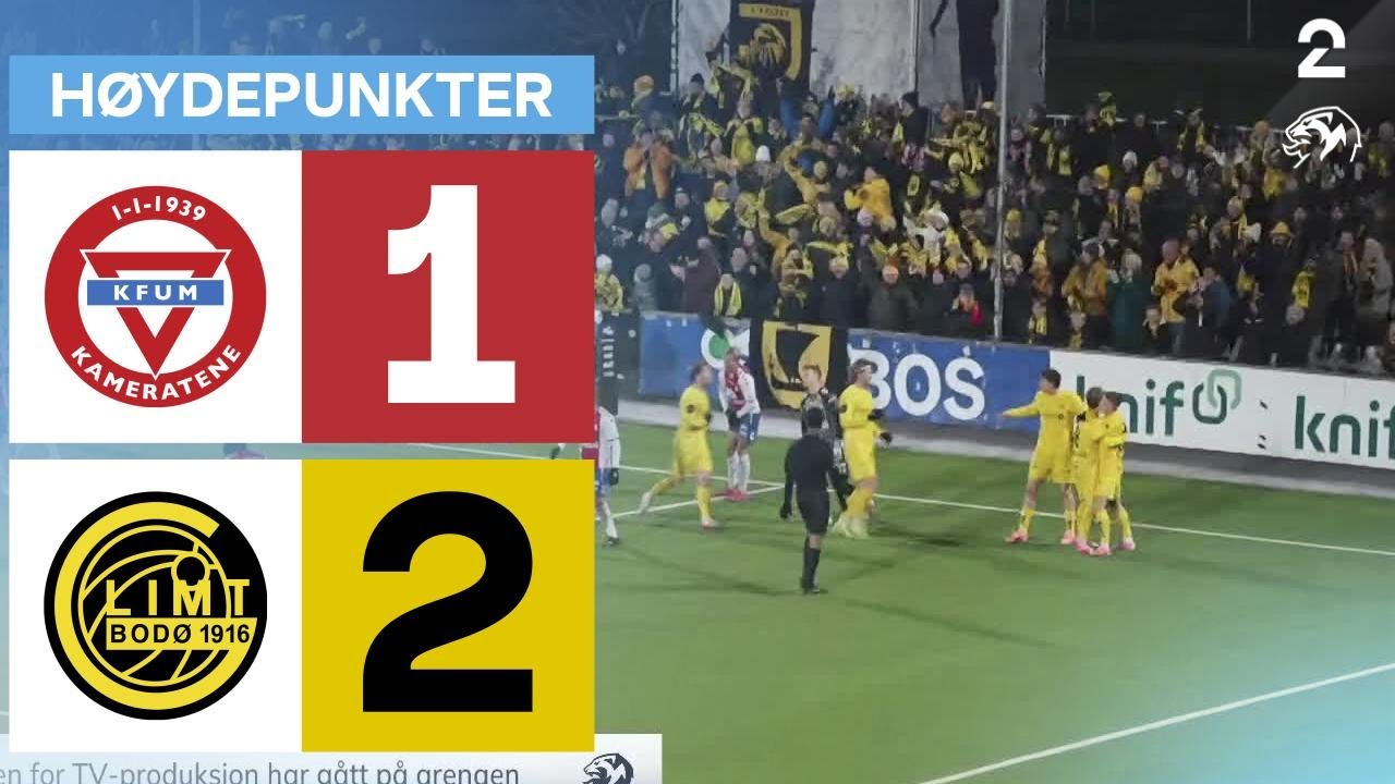KFUM Oslo 1 - 2 Bod&oslash;/Glimt - H&oslash;ydepunkter