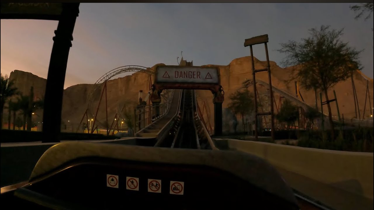 Onride: ‘Saw mill falls’ 🎢 4K/POV 2026 Six flags Qiddiya