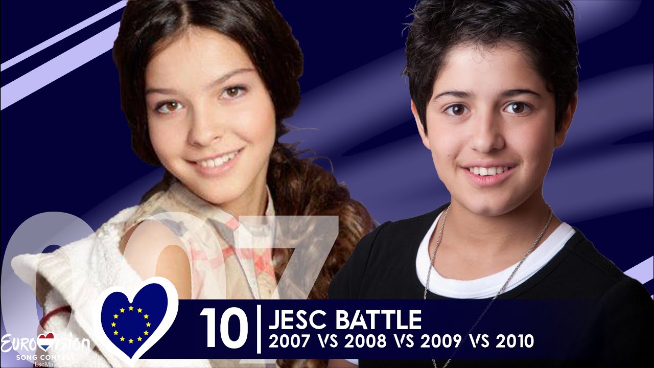 Junior Eurovison | 2007 vs 2008 vs 2009 vs 2010