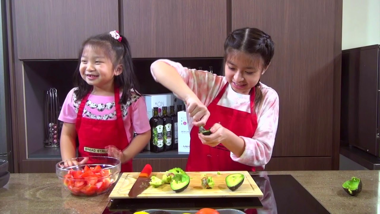 Cooked by Celine - How To Cook Avocado And Tomato Salad | Celine Tam | Dion Tam |