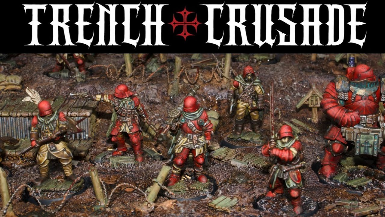 HOW TO PAINT PAINT TRENCH CRUSADE - RED BRIGADE + NEW ANTIOCH