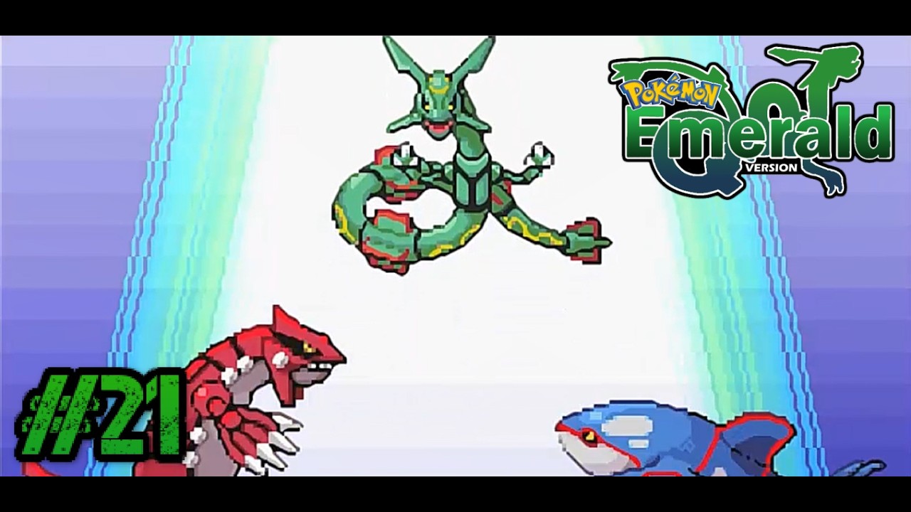 [Pokemon Emerald]  Bộ Ba Thời Tiết Groudon Vs Kyogre Vs Rayquaza - #20 ✔