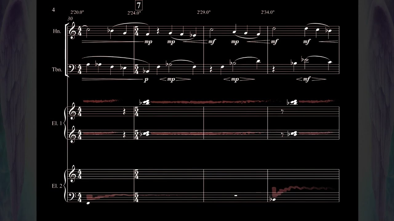 Spiros Mazis - Symmetries op 146, for Horn, Trombone and Electronics