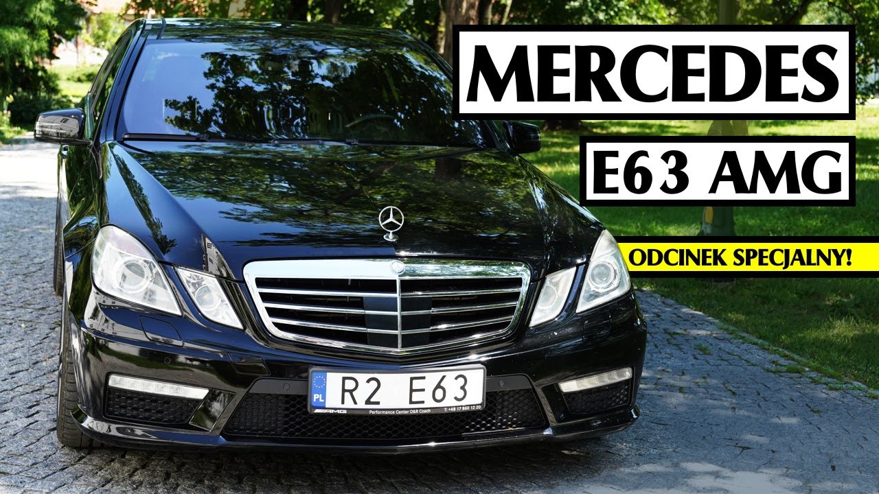 Jan Garbacz: Mercedes W212 63AMG - taks&oacute;wka z prawdziwym V8 (SUB)