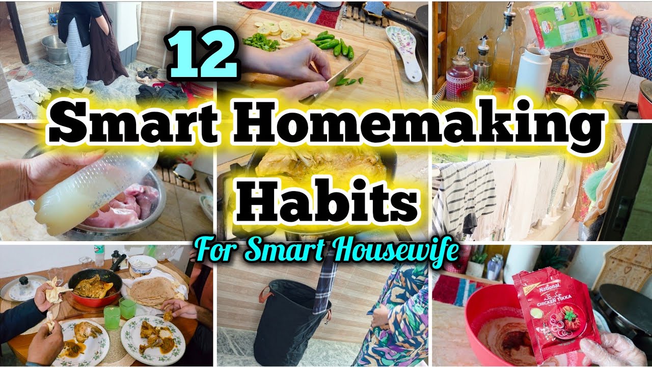 12 Homemaking Habits For Smart Housewife | A Productive Day Routine | A day In My Life |  WomeniaATF