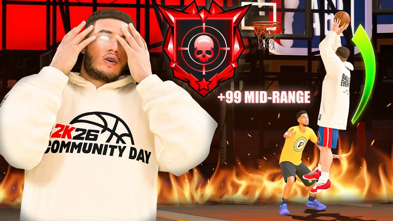 Этот 6'6 ISO ПОППЕР со средним показателем 99 НЕОСТАНОВИМ в NBA 2K26!