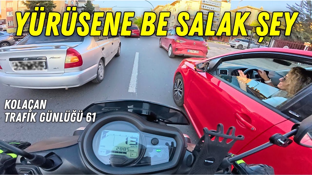 Taksinin İçinden mi geçeyim? | Kadın sinirlendi | Kolaçan Trafik günlüğü 61. Bölüm