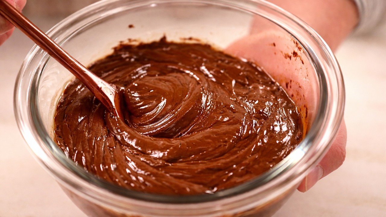 How to Make Chocolate Ganache – Double Boiler Method | Version 1