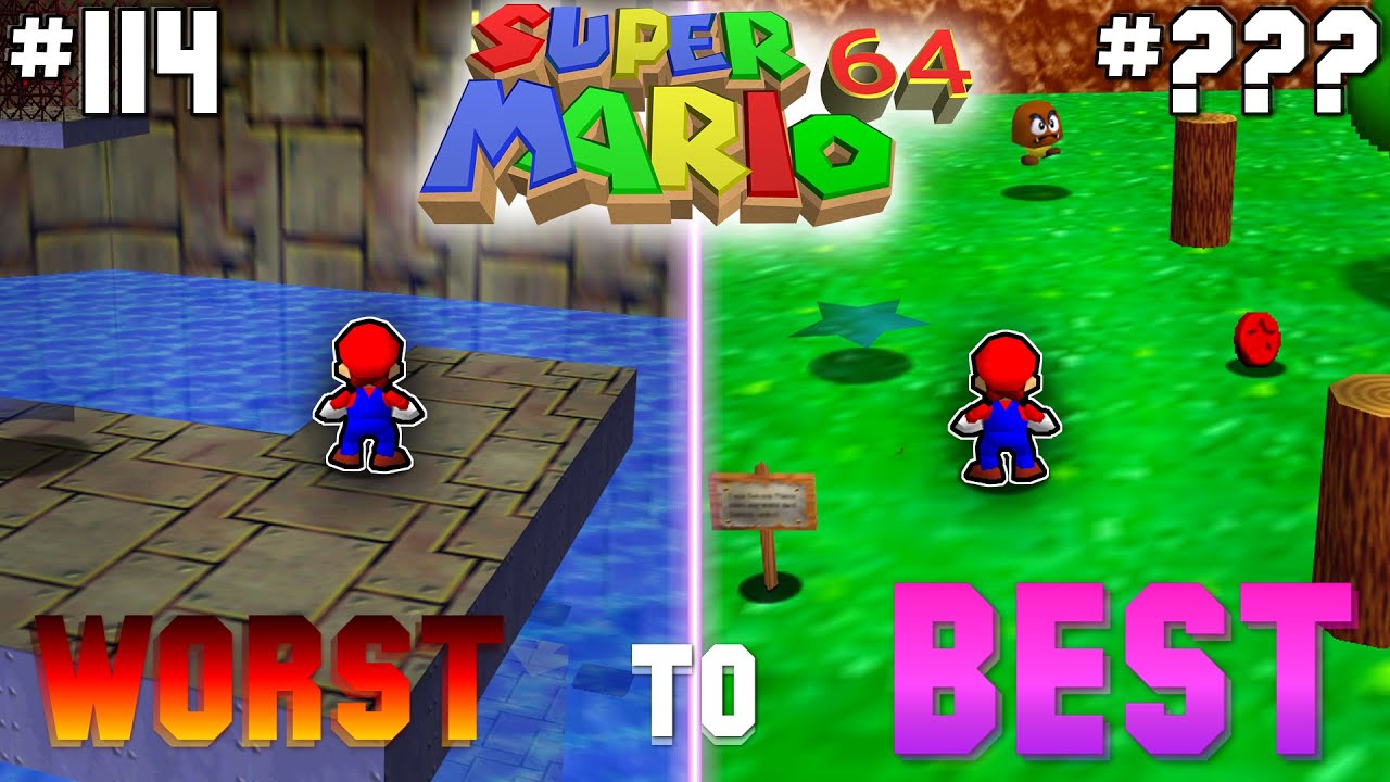 Ranking EVERY Star in Super Mario 64