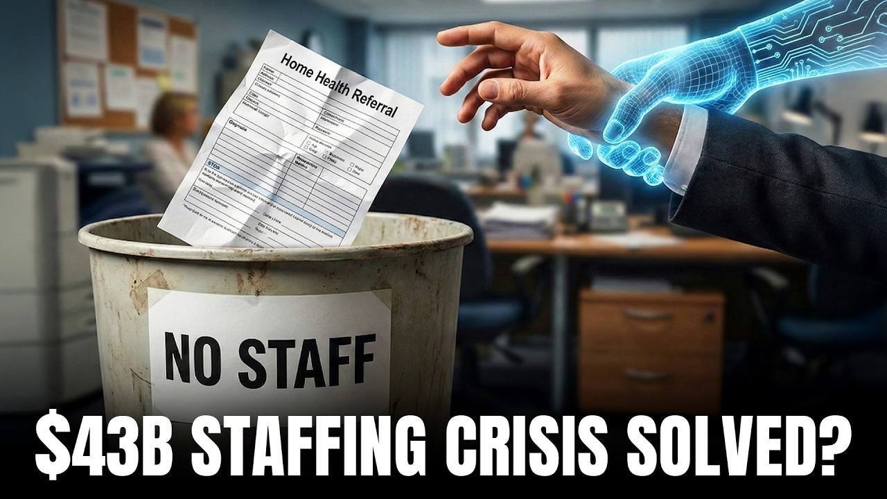 Solving The $43 Billion Healthcare STAFFING Crisis With Recruiting AI?