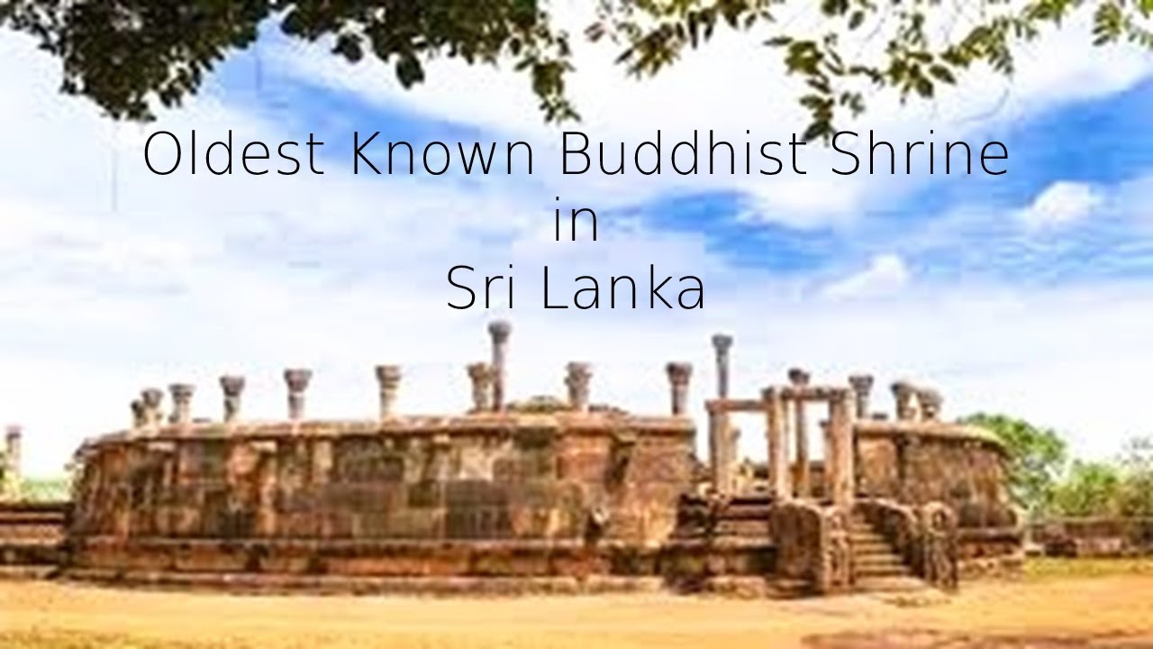 Sri Lanka's First Stupa & Buddha's Hair Relics  #srilankabuddhism