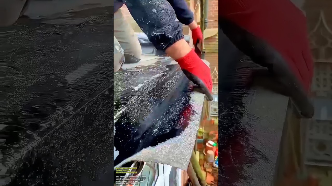 Roof Waterproofing Repair | Bitumen Coating and Membrane Application