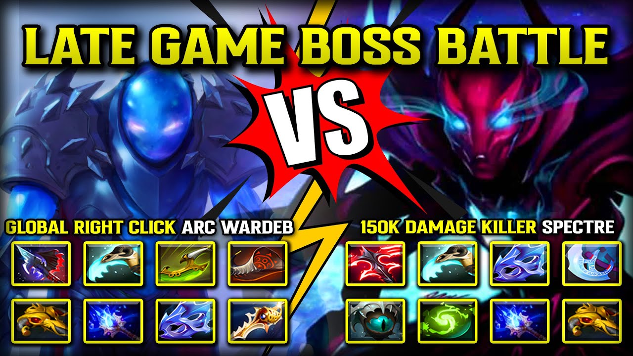 INTENSE LATE GAME BOSS BATTLE | GLOBAL RIGHT CLICK ARC WARDEN VS. 150K DAMAGE KILLER SPECTRE