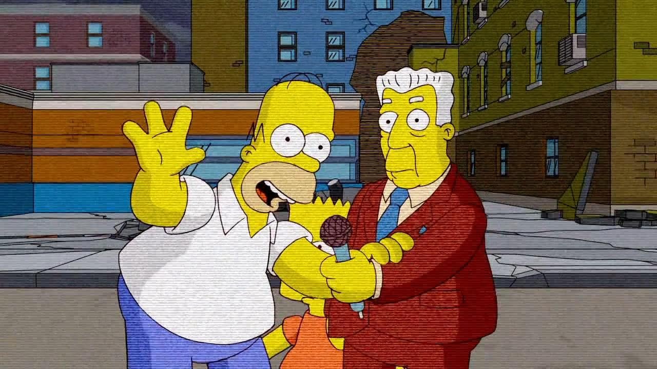 The Simpsons Game Walkthrough Part 8 - Shadow of the Colossal Donut [HD 1080p] (Xbox360)