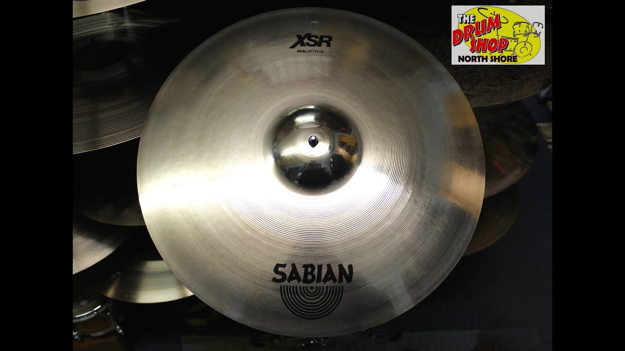 Sabian XSR Ride 20'' - The Drum Shop North Shore