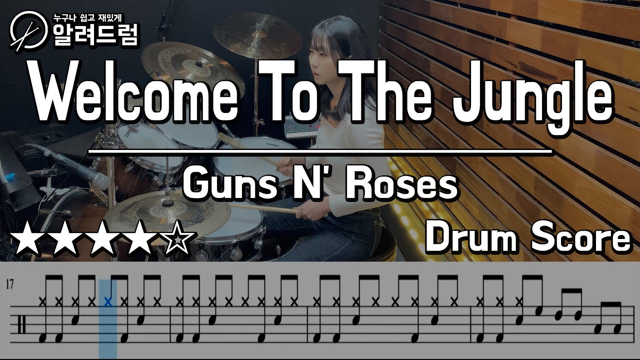 Welcome To The Jungle - Guns N' Roses DRUM COVER
