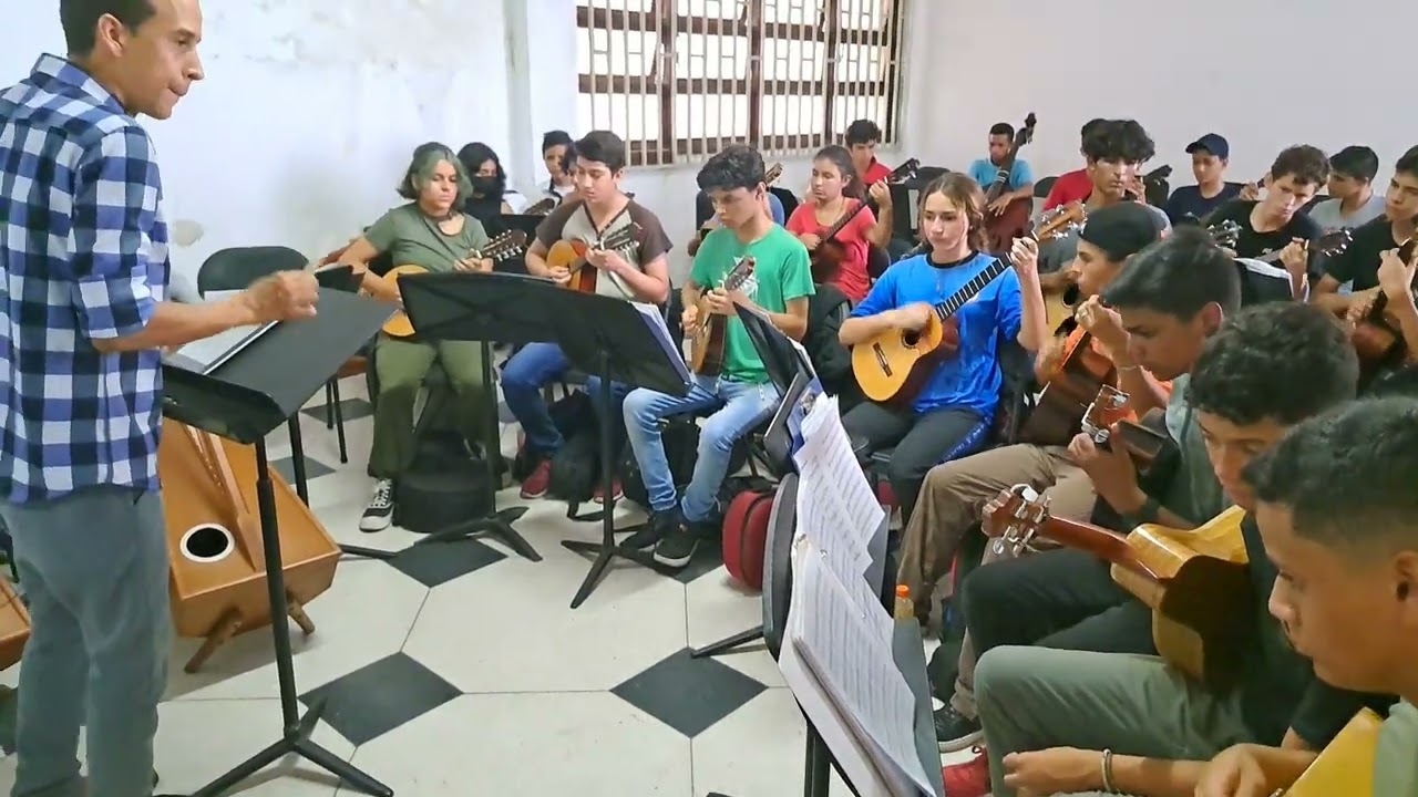 El Diablo Suelto. Ensayo Orquesta Regional Alma Llanera Carabobo. Prof Alis Cruces