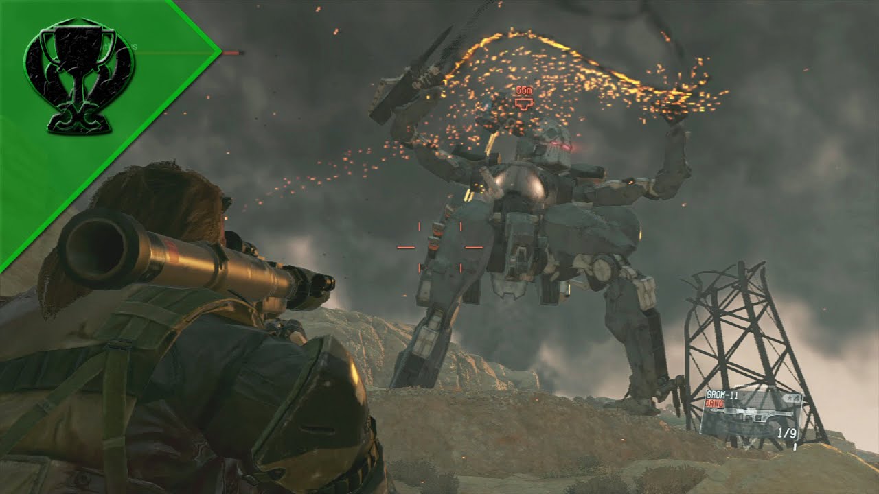 Metal Gear Solid V The Phantom Pain: Missão 31 [Sahelanthropus] (BOSS) - Rank S