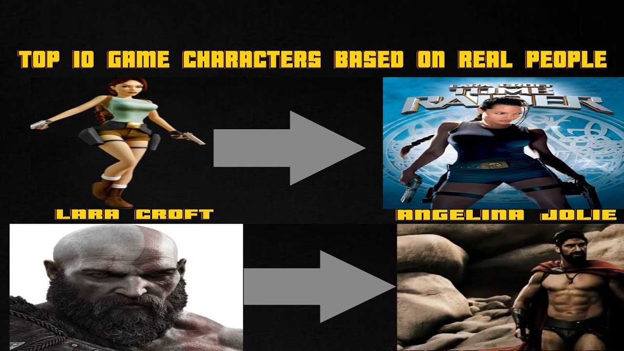 Top 10 Video Game Characters Inspired by Real Hollywood Actors 🎮🎬