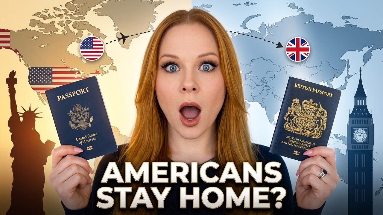 American Reacts | Why Americans Don’t Travel Overseas (The Real Reason) | US vs UK