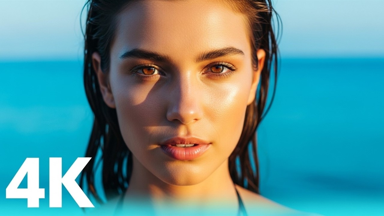 Summer Tropical Ocean Deep House Music 2025 🌊 Relaxing Lounge Mix 4K
