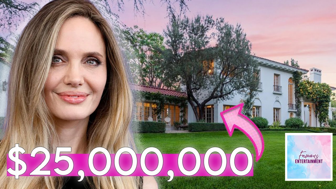 Angelina Jolie’s $25 Million Hollywood Mansion | House Tour 2024