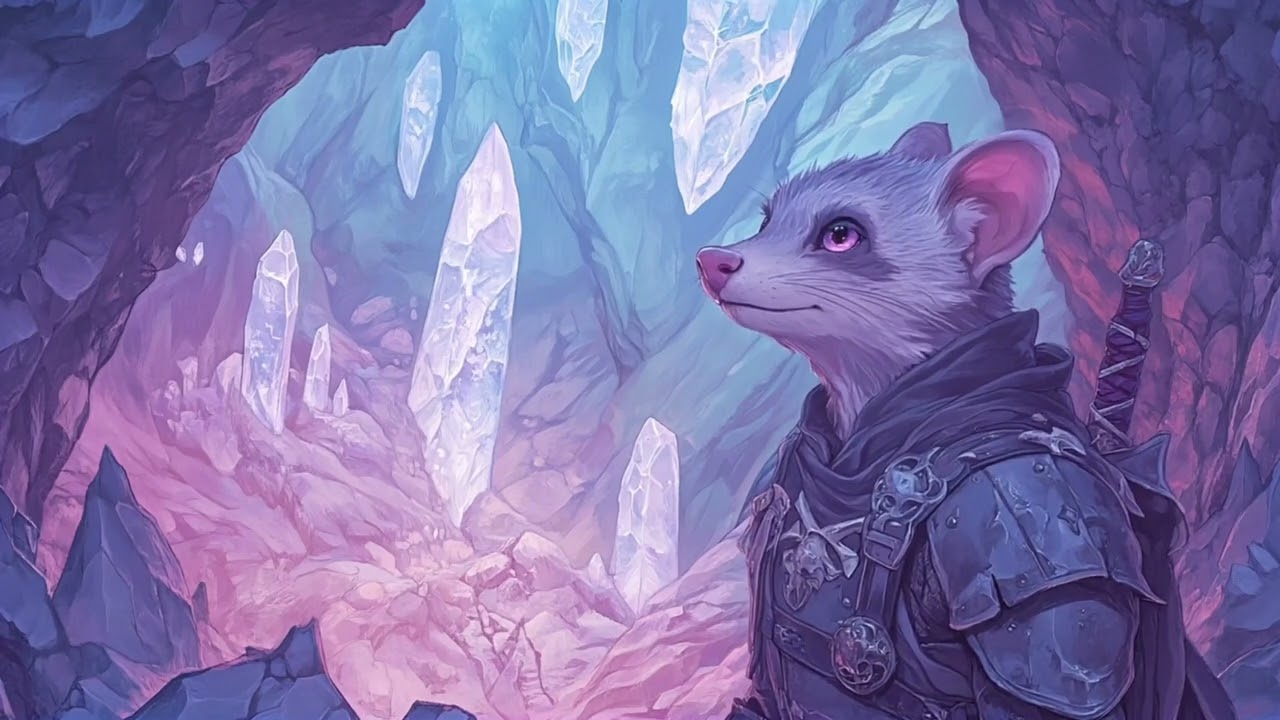 DnD Soundtrack & Lore: The Crystal Caves of Cyndor