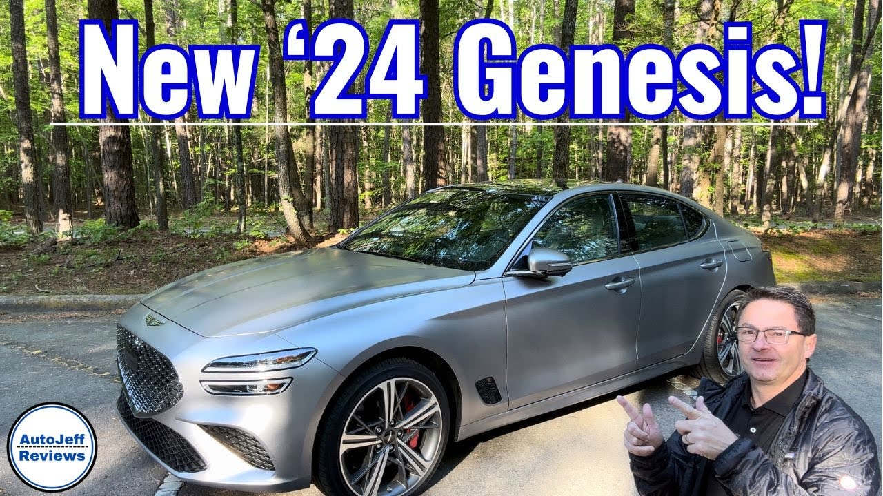 Genesis G70 2024 года — просто бомба! Ключевые особенности внутри и снаружи!