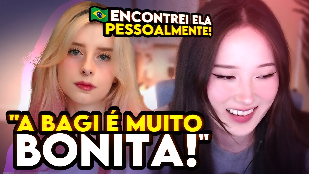 TINA ENCONTRA COM A GABI PELA PRIMEIRA VEZ!