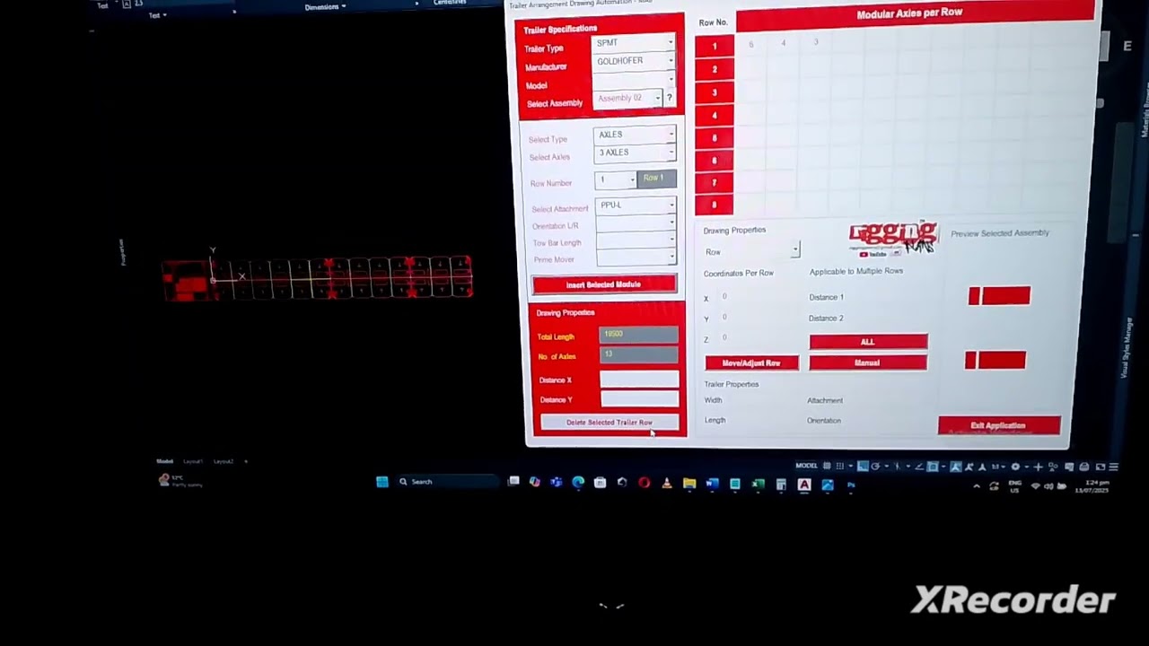 Ongoing development - Heavy Transport App