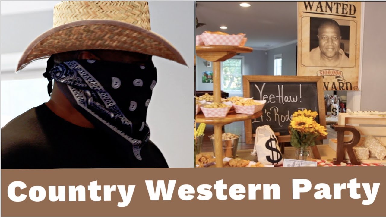 HOW TO: THROW A COUNTRY WESTERN THEMED PARTY /A RODEO THEME FOR ADULTS! COWBOY PARTY DECOR