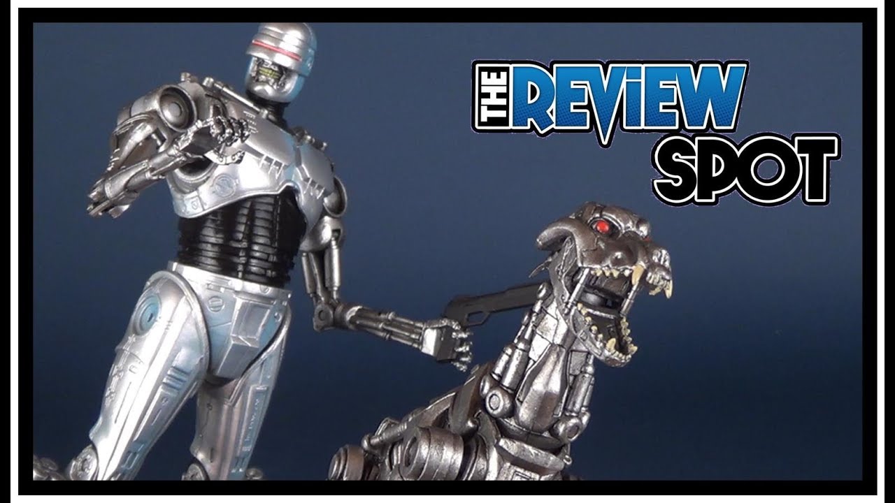 NECA Robocop Vs Terminator Future Endocop with Terminator Dog | Video Review