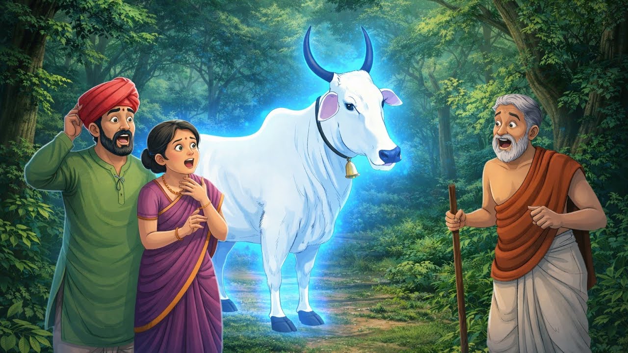 जादुई गाय || Jaduyi Gay || Hindi Kahani Cortoon || Hindi stories