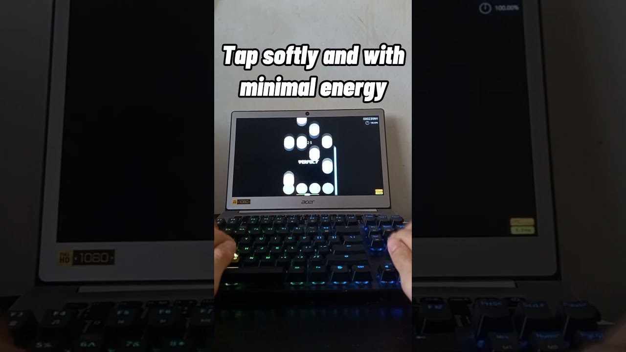 Stop Tapping So Hard!