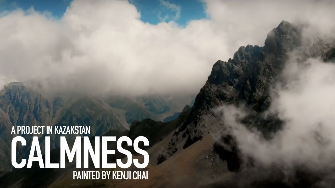 Calmness, Kazakstan - Kenji Chai Graffiti