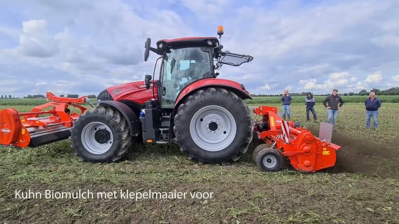 Mechanisch in de stoppel