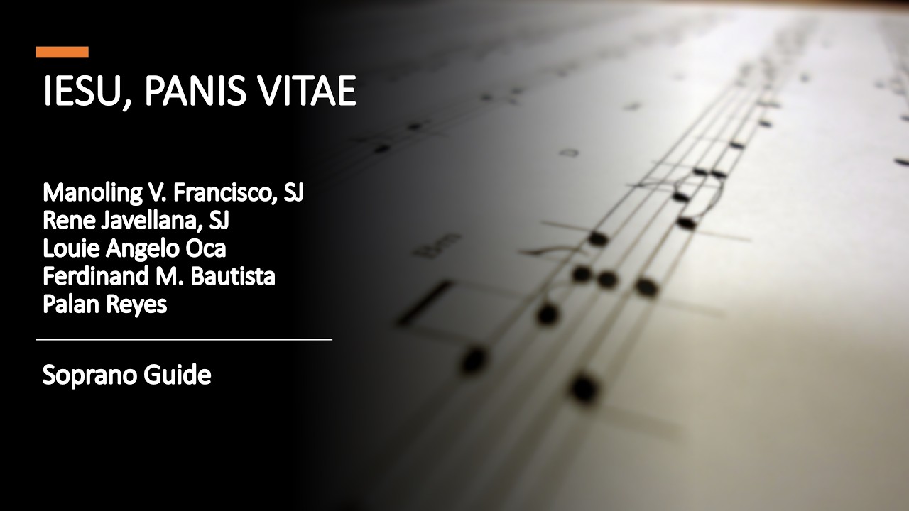 Iesu, Panis Vitae (SOPRANO)