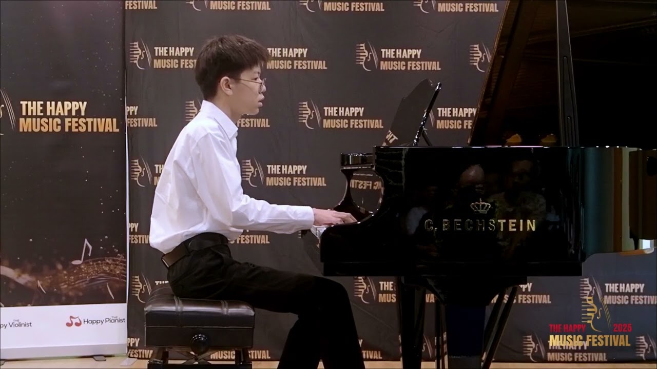 Sonata Pathetique 1st Movement - Beethoven By Theophilus Joven Ng - The Happy Music Festival 2025