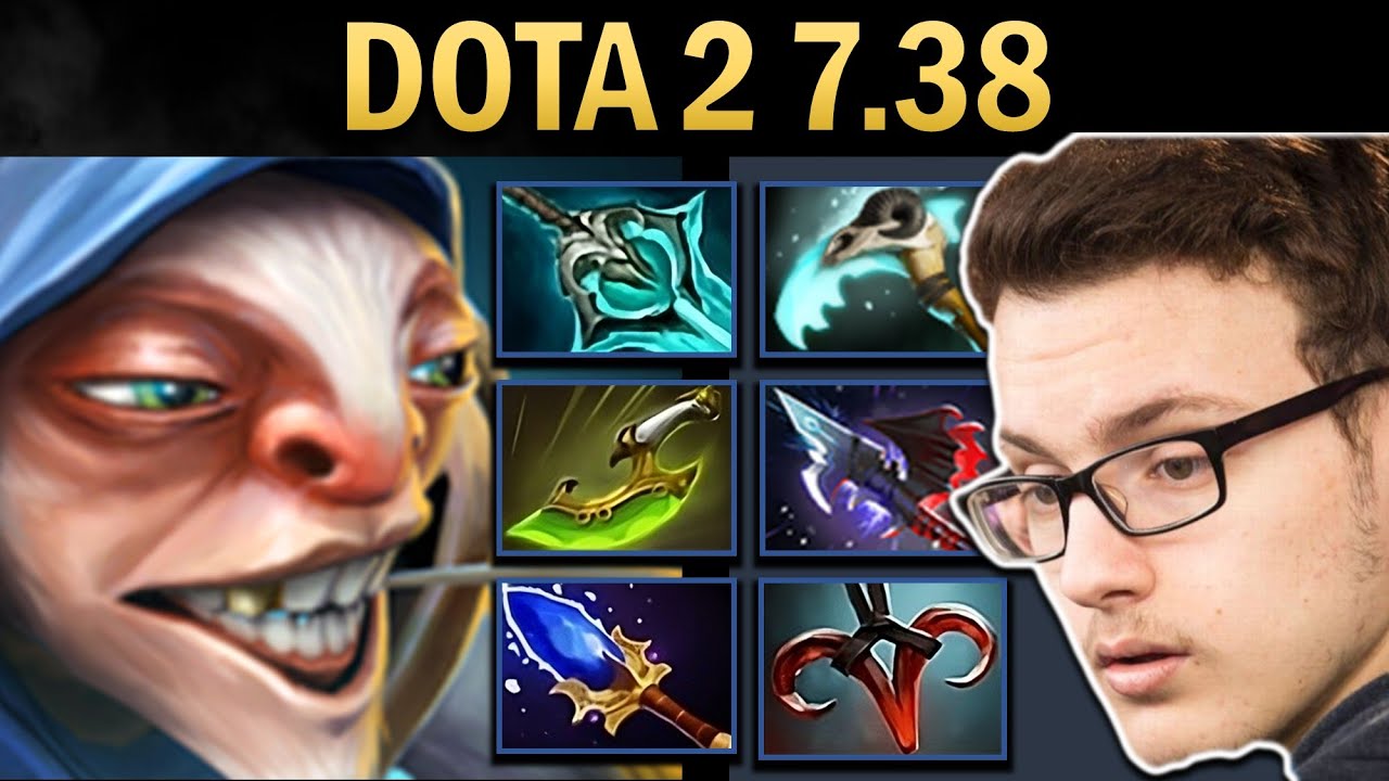 Meepo Gameplay Miracle with Swift and Disperser - Dota 7.38