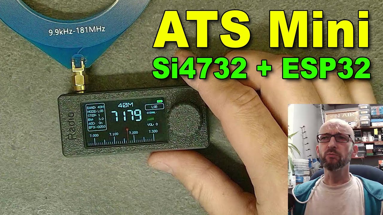 ATS Mini - najmniejszy i najtańszy odbiornik globalny Si4732 + ESP32