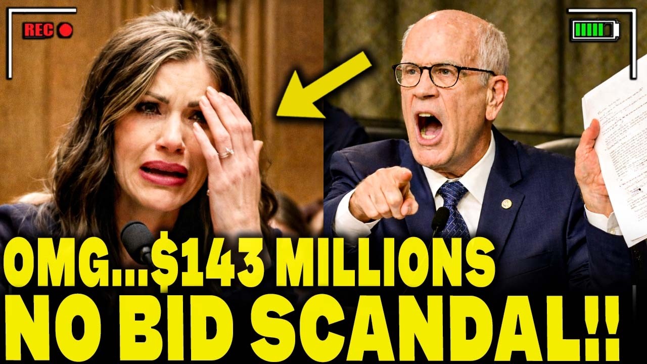 Kristi Noem’s $220M DHS Emergency Scam Uncovered!