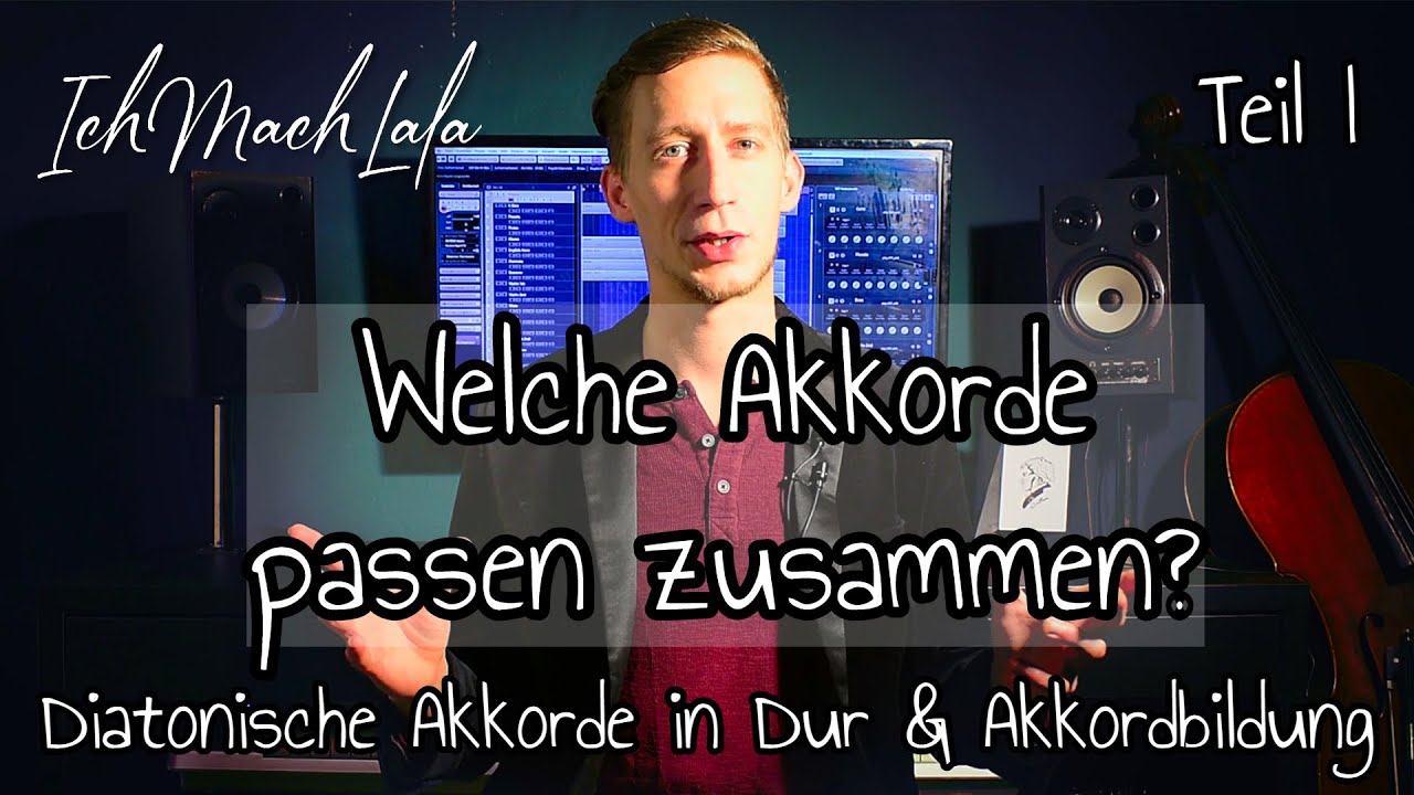 Welche Akkorde passen zusammen? - Tonleitereigene Akkorde 1: Tonika, Subdominante & Dominante in Dur
