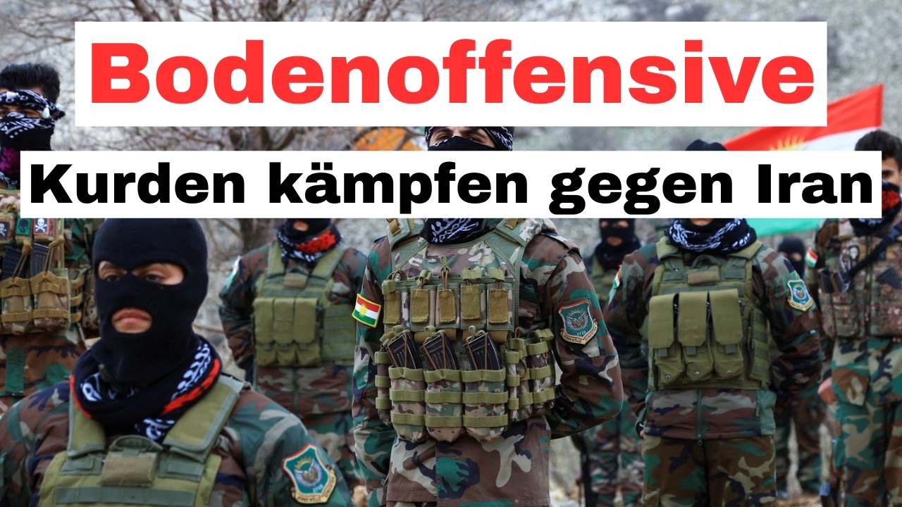 Kurden greifen den Iran an - Bodenoffensive hat begonnen? 