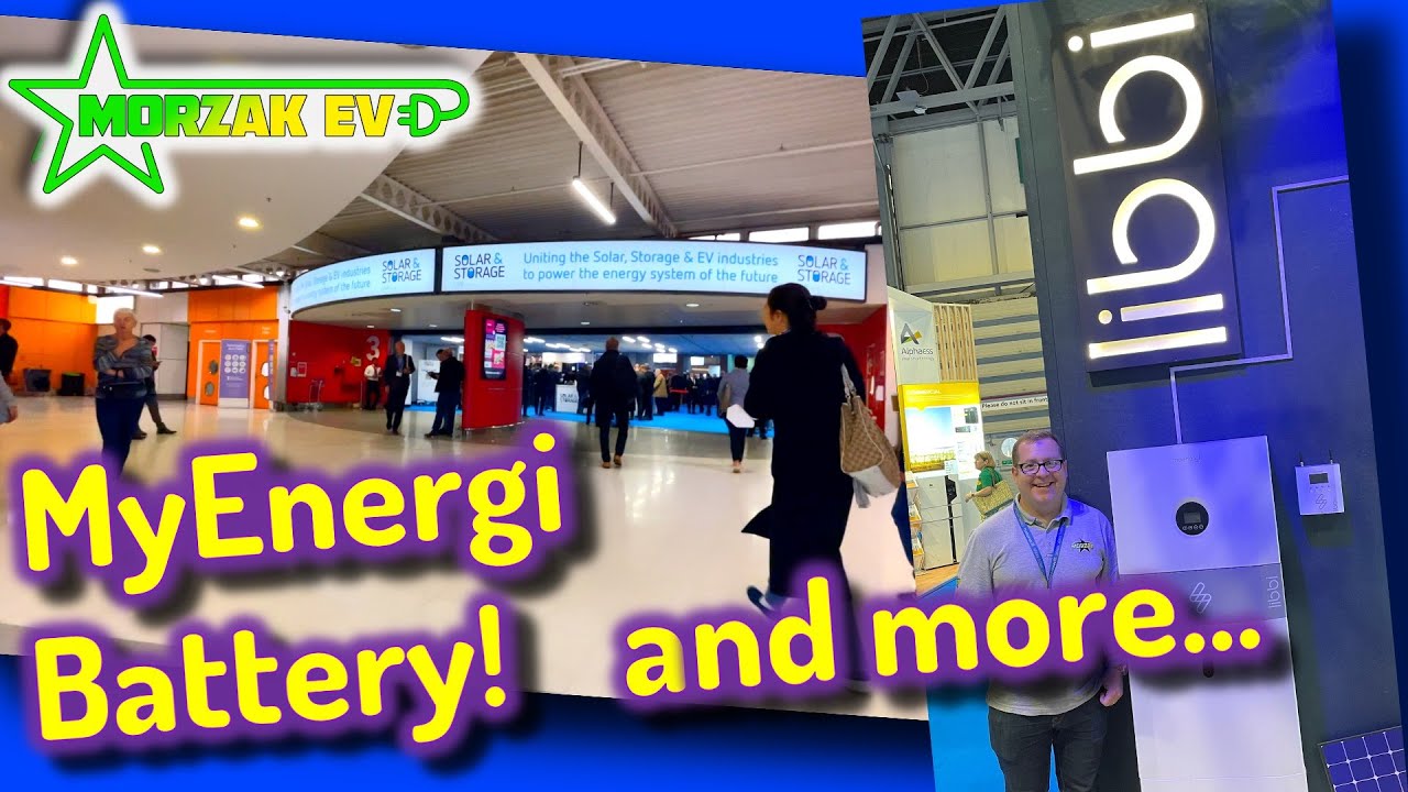 Solar & Storage Live - MyEnergi Battery, AirTurb, and much more