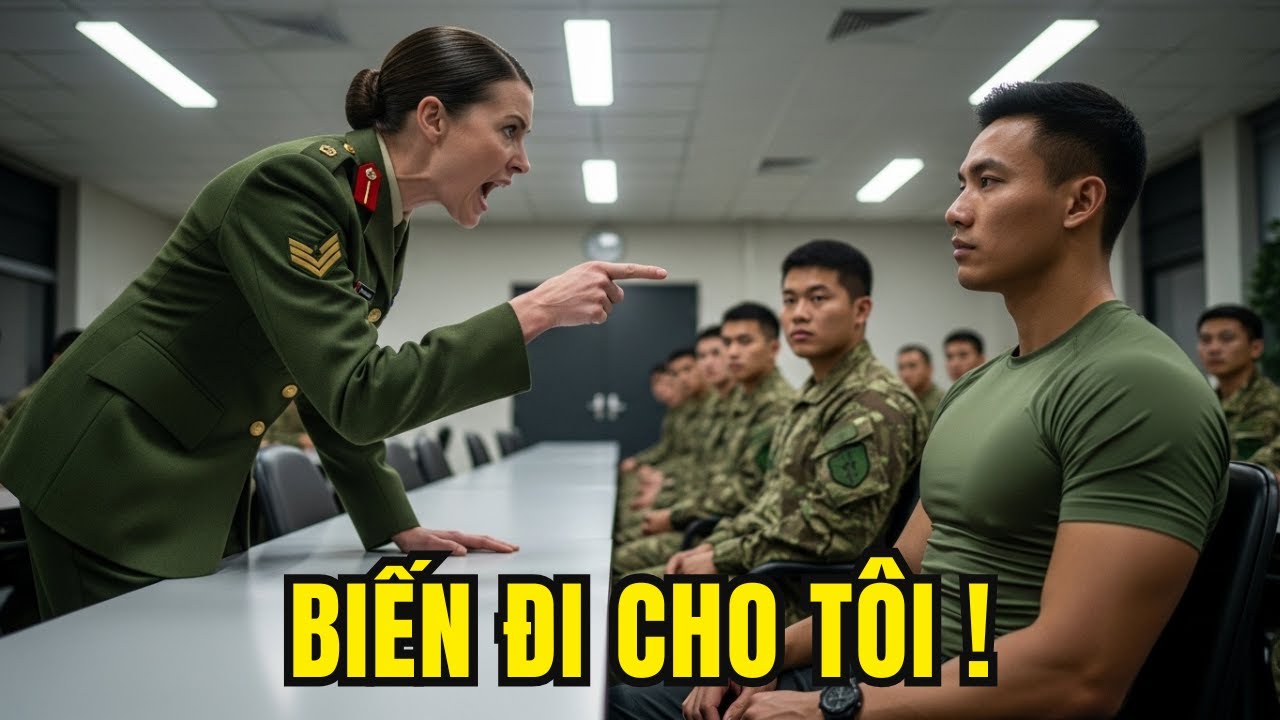 Chàng Lính Việt Bị Cô Đại Tá Anh SỈ NHỤC Trong Cuộc Họp – Và Cái Kết Ngỡ Ngàng